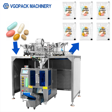 6 Bowl Counting Packing Machine-Capsule (5)