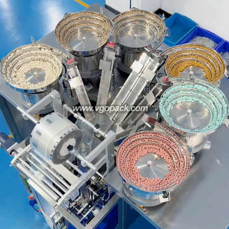 6 Bowl Counting Packing Machine-Capsule (7)
