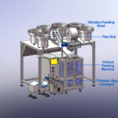 6 Bowls Counting Packing Machine-Capsule (3)