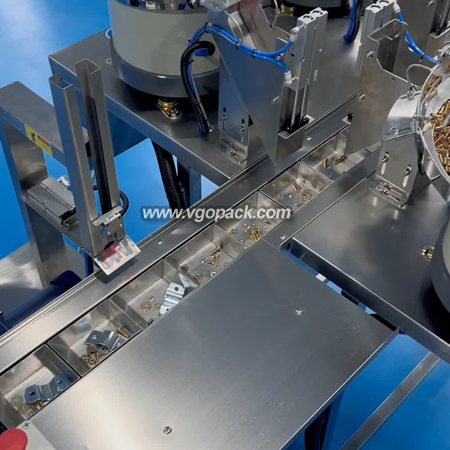 6 Bowls Counting Packing Machine with Bulket conveyor-Hardware (4)