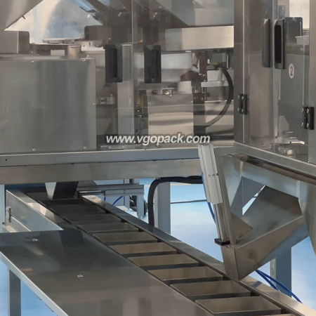 6 Heads Mini Premade Bag Weighing Packing Machine-Grain (2)