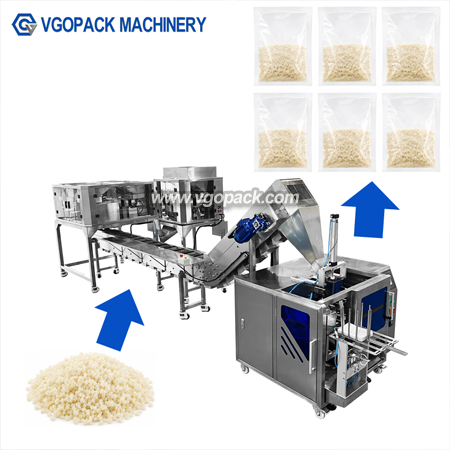6 Heads Mini Premade Bag Weighing Packing Machine-Grain (8)