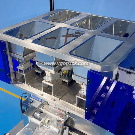 6 Heads Weighing Packing Machine-Tea Bag Triangle Bag and Outer Bag (2)