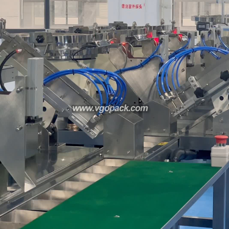 8 Bowls Counting Packing Machine with Bucket Conveyor-Hardware Kit (7)