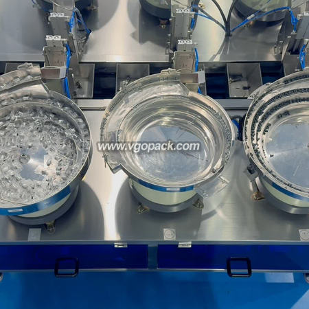8 Vibration Bowls Automatic Counting Cartoning Boxing Line-Hardware (3)