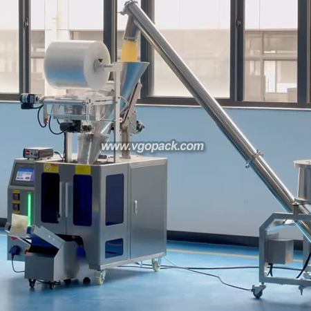 Automatic Packing Machine with Inclined Screw Conveyor-Powder (6)