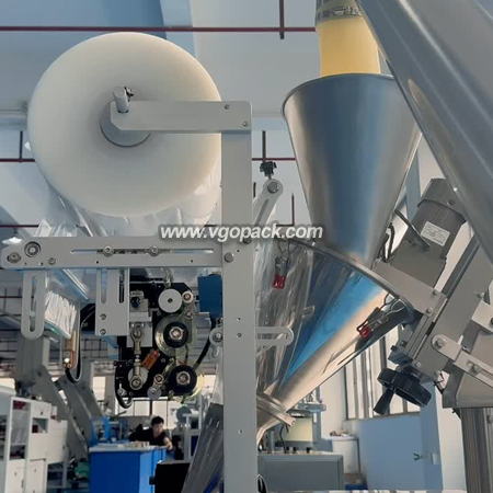 Automatic Packing Machine with Inclined Screw Conveyor-Powder (7)