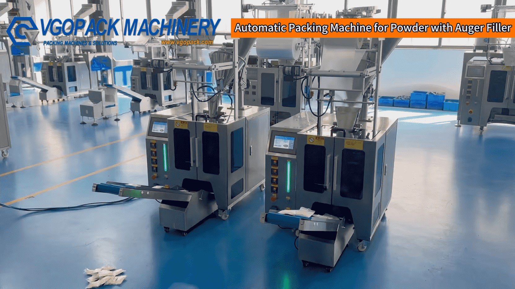 Automatic Powder Packing Machine | Auger Filling System