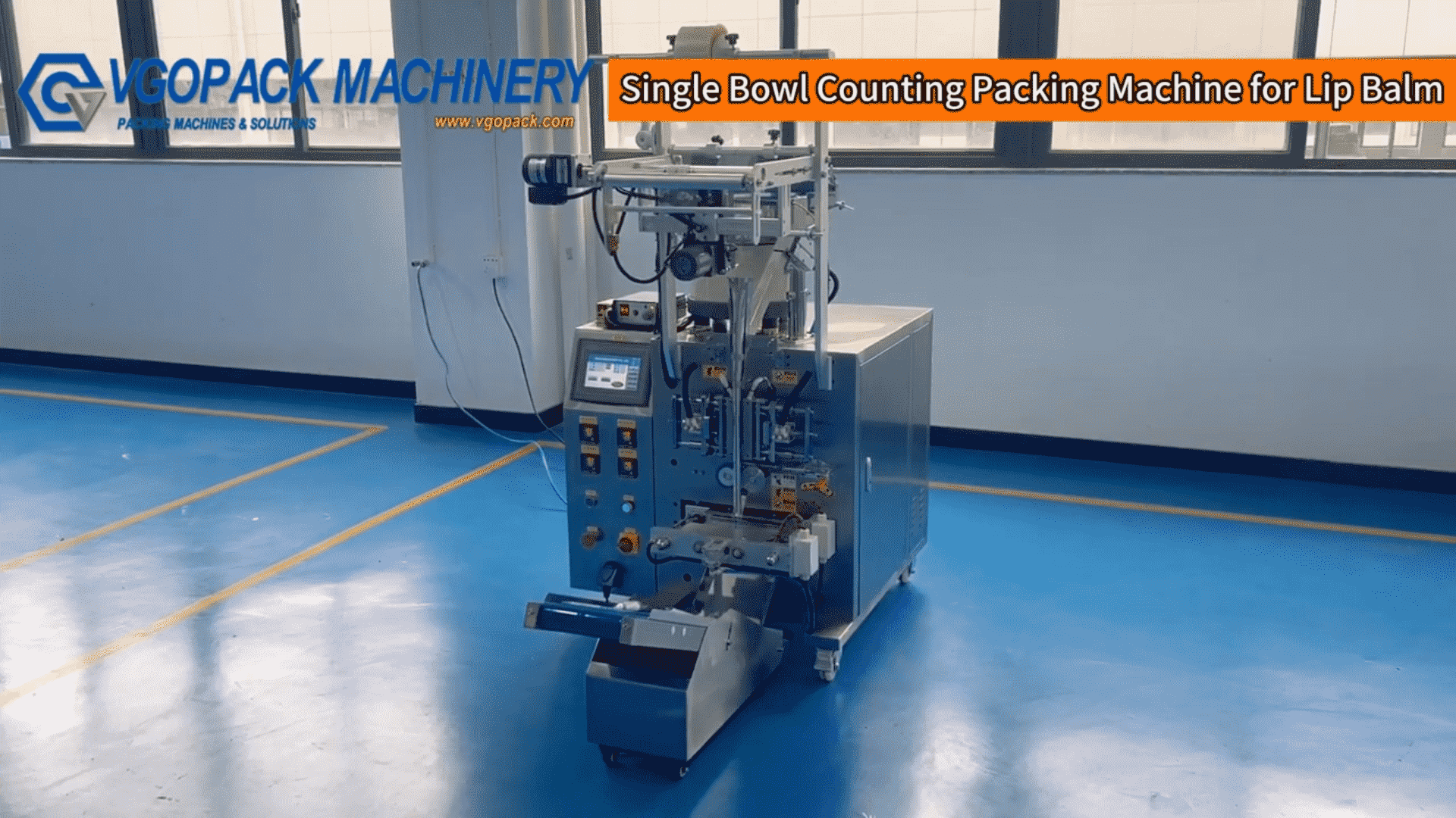 Fully Automatic Single Vibration Bowl Counting Packing Machine for Lip Balm