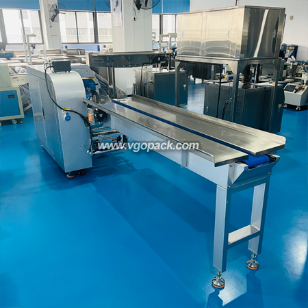 Horizontal Bottom Film Flow Pack Machine-Vegetable Pillow Bag (5)