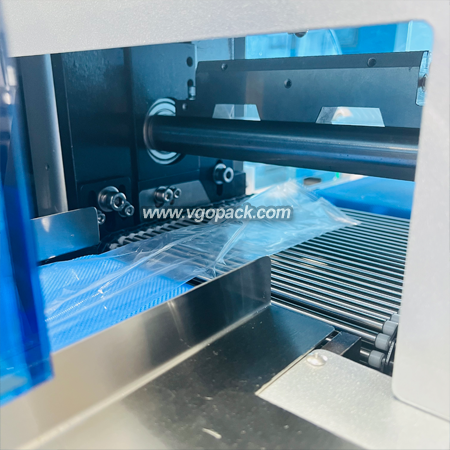 Horizontal Bottom Film Flow Pack Machine-Vegetable Pillow Bag (7)