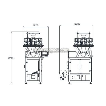 Large Vertical Packing Machine-180YT (2)