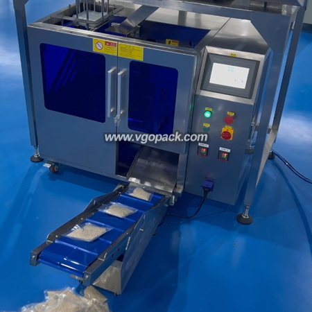Mini Premade Bag Packing Machine with Electronic Weigher-Grain (4)