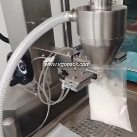 Semi Automatic Packing Machine with Inclined Screw Conveyor-Powder 50L  (4)