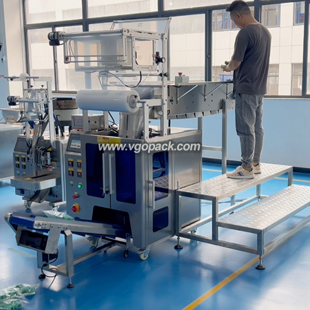 Semi Automatic Packing Machine with Manual Feeding Bucket-Plastic Part (6)