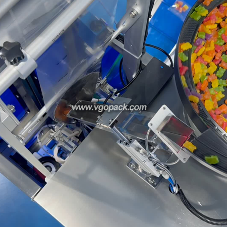 Single Bowl Counting Packing Machine-Gummy Candy 3-side Seal Bag (4)