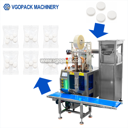 Single Bowl Counting Packing Machine for Laundry Detergent Tablet