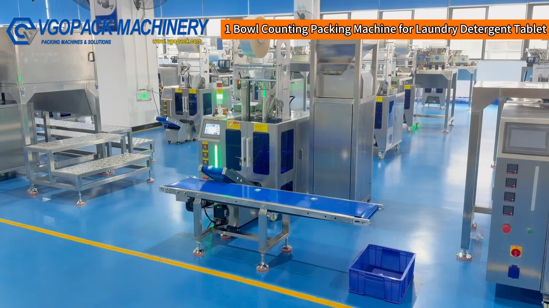 Single Bowl Counting Packing Machine for Laundry Detergent Tablet