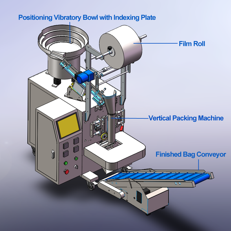 Single Bowl Counting Packing Machine-Hardware Screw