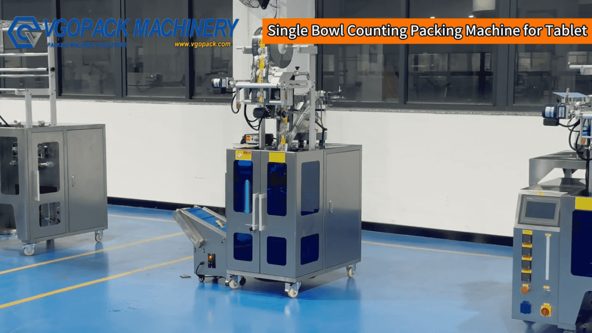 Single Vibration Bowl Counting Packing Machine for Tablet
