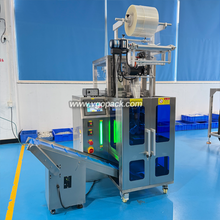Single Vibration Bowl Counting Packing Machine with Dust Cover-Pill 3-side Seal Bag (13)