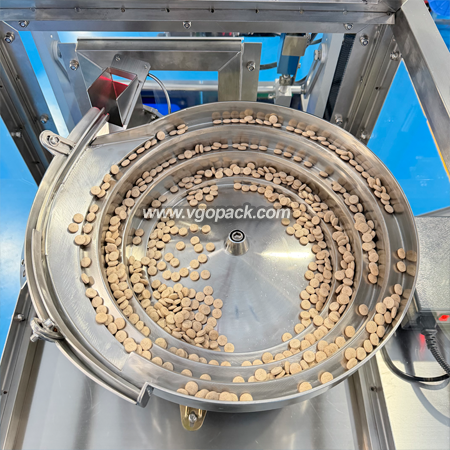 Single Vibration Bowl Counting Packing Machine with Dust Cover-Pill 3-side Seal Bag (4)