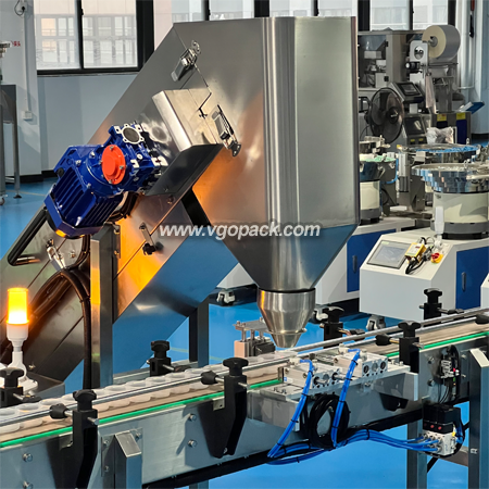 Small Cup Packing Line with Counting and Weighing System for Tea(3)