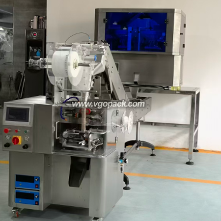 Triangle Bag Weighing Packing Machine with Manual Feeding Bucket-Tea (1)