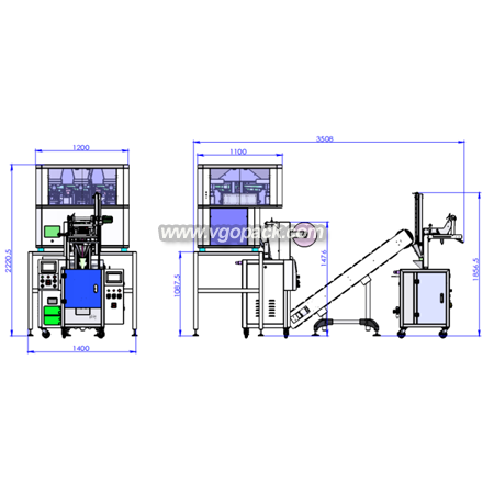 Triangle Bag and Outer Bag Weighing Packing Machine-Tea (4)