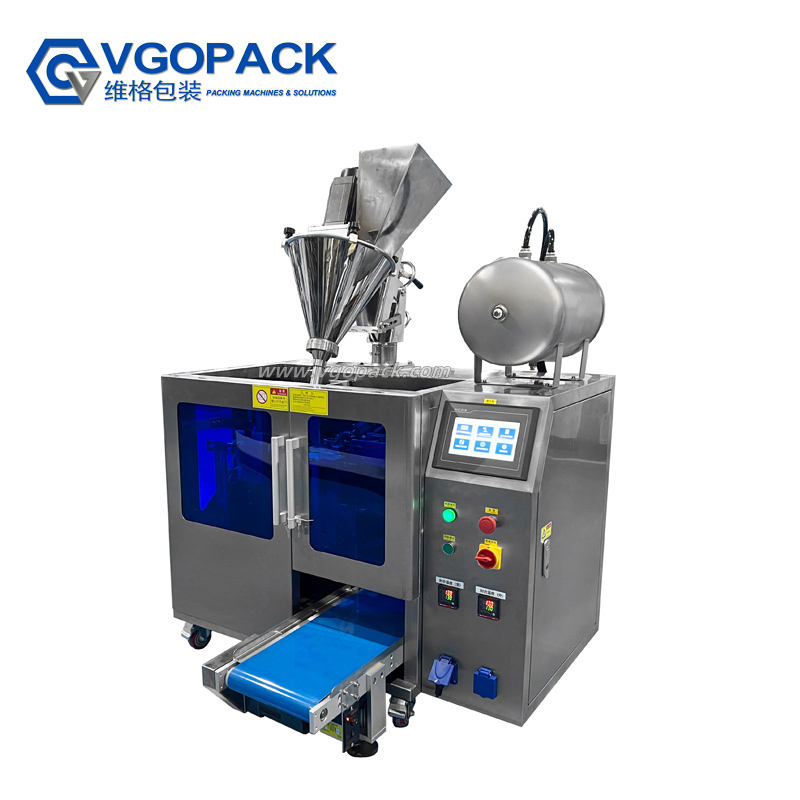 Mini Pre-Made Pouch Packaging Machine with Auger Filler for Powder Material