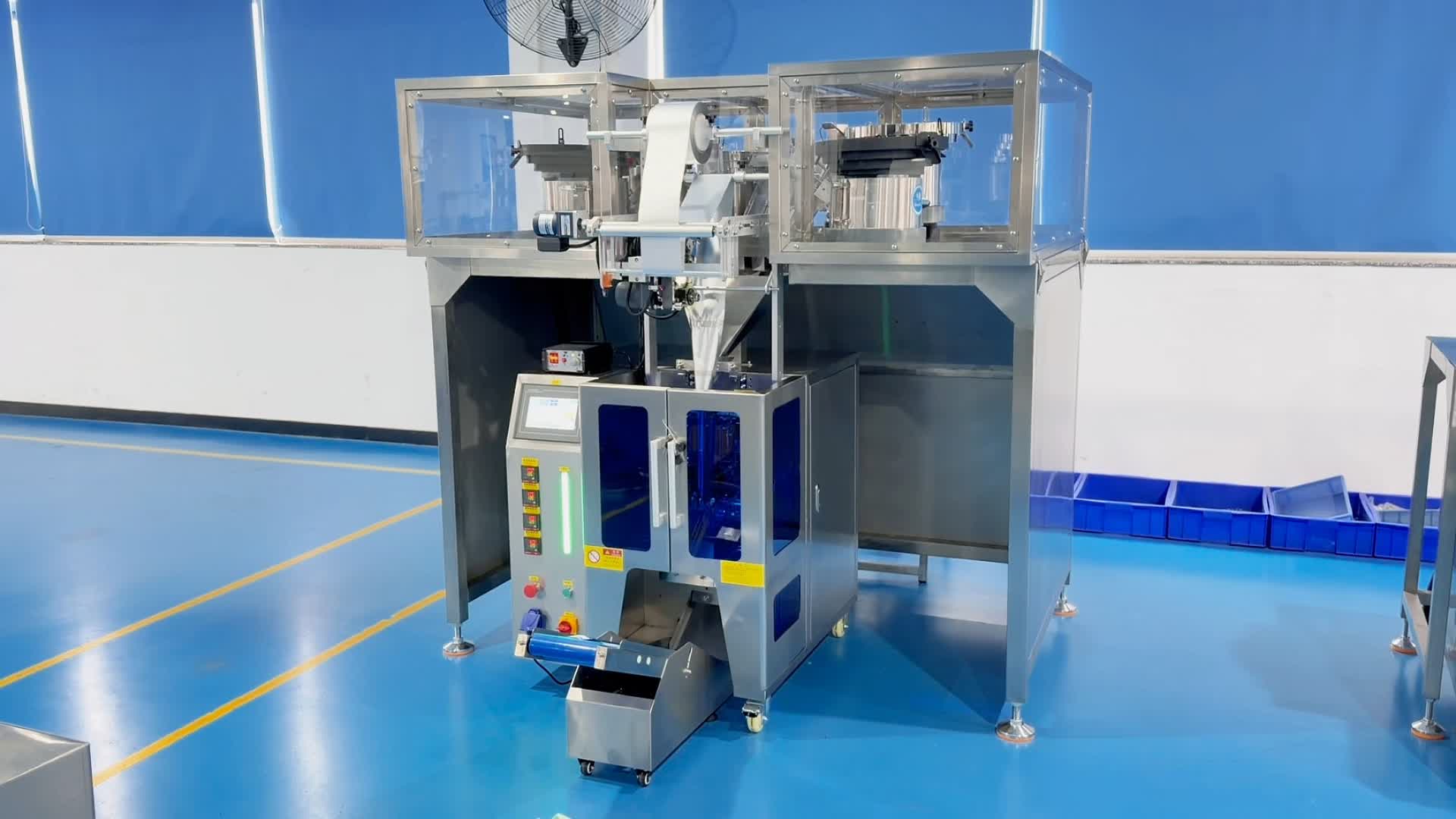 new-Customized Capsule Counting and Packing Machine Solution for a US Customer (1)