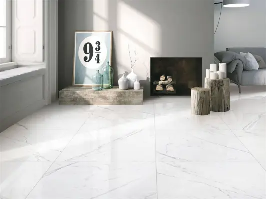 Cream Marble Floor Tiles