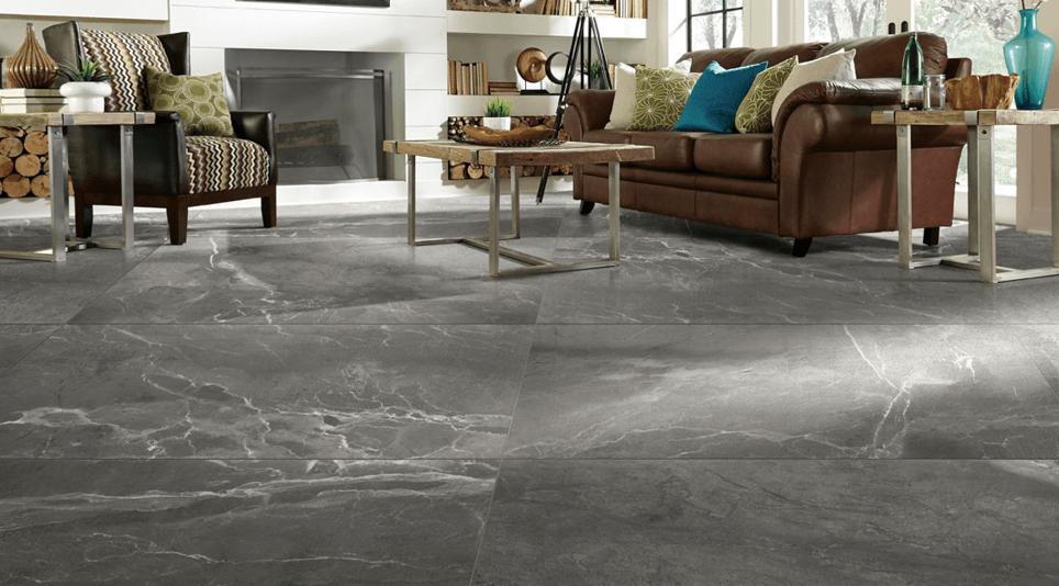 grey porcelain tile