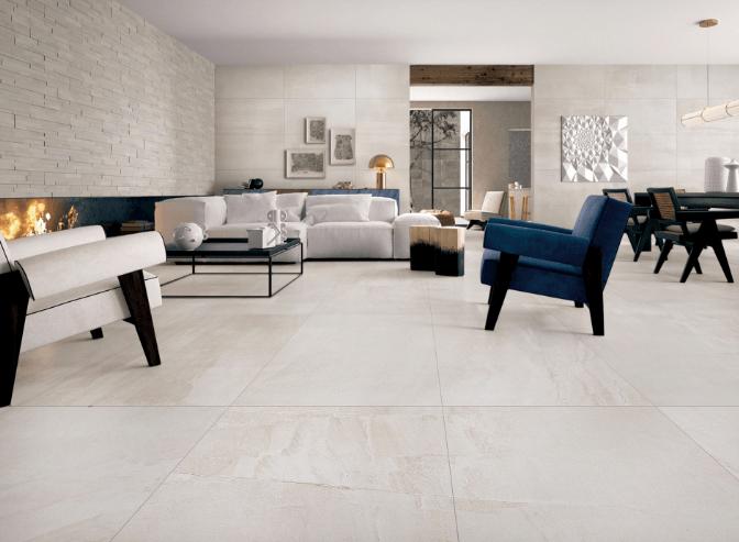 super white porcelain tile