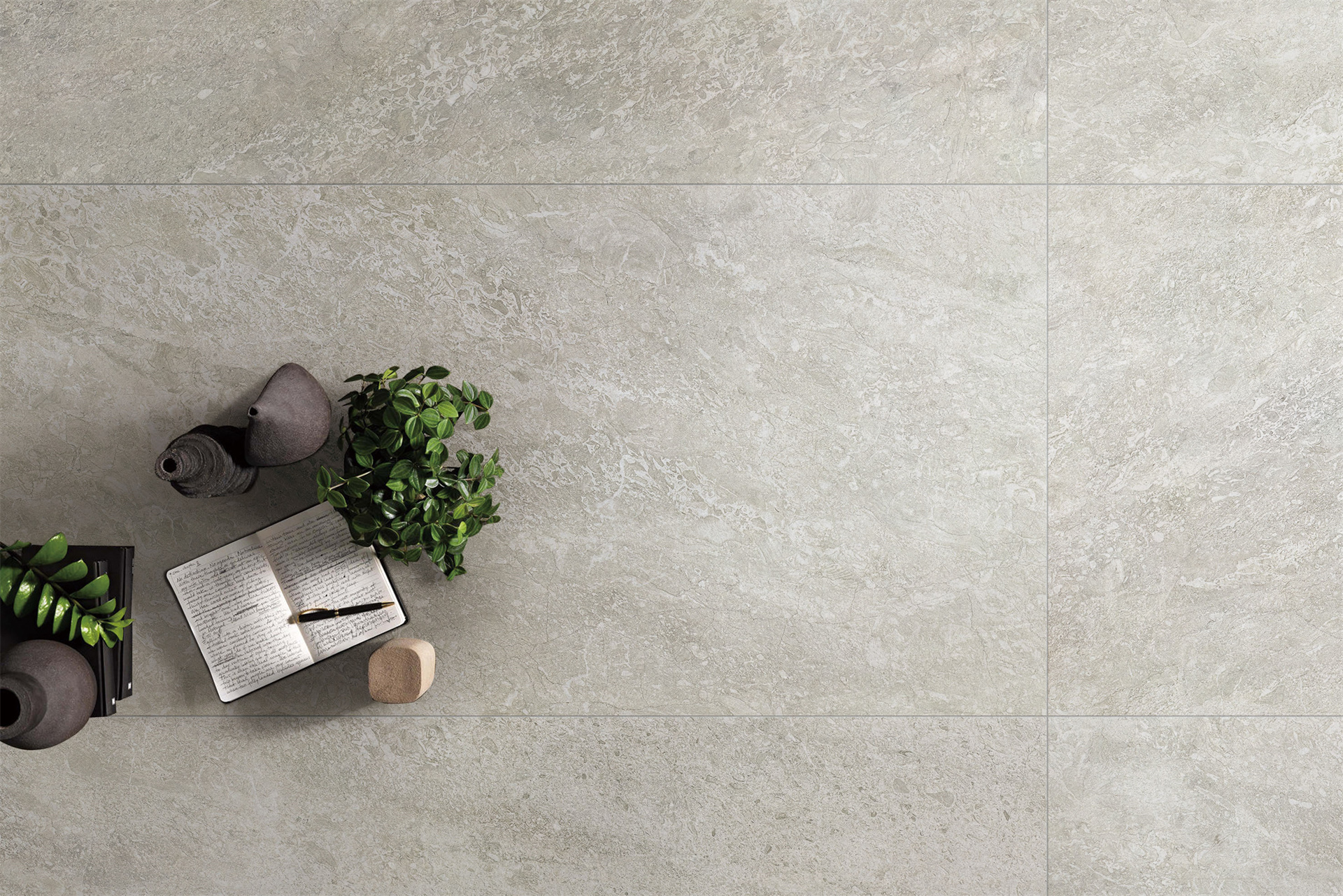 porcelain tile flooring