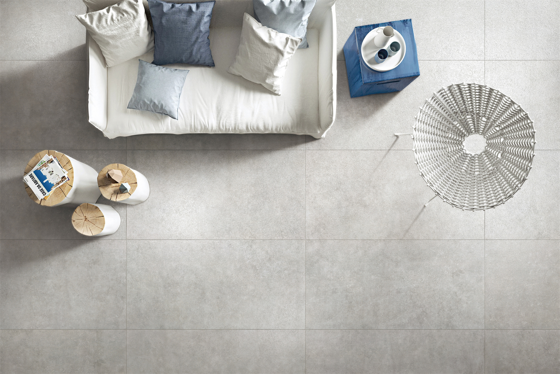 grey porcelain floor tiles