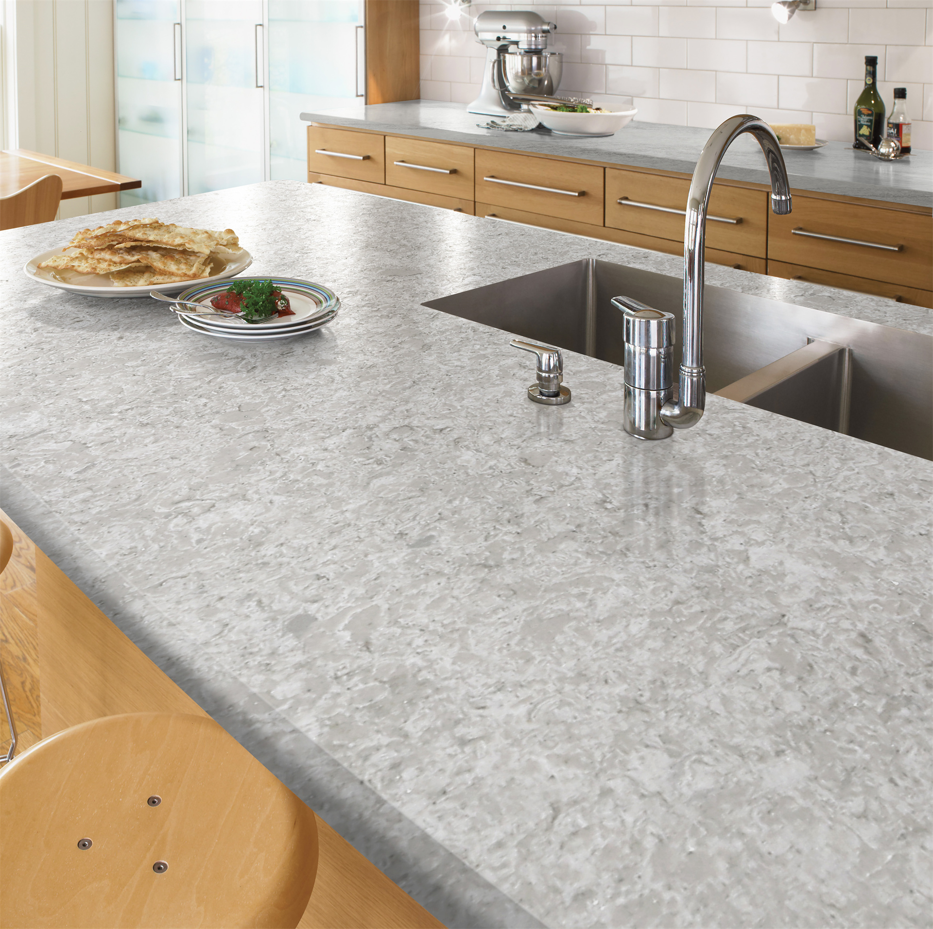 kitchen quartz worktop