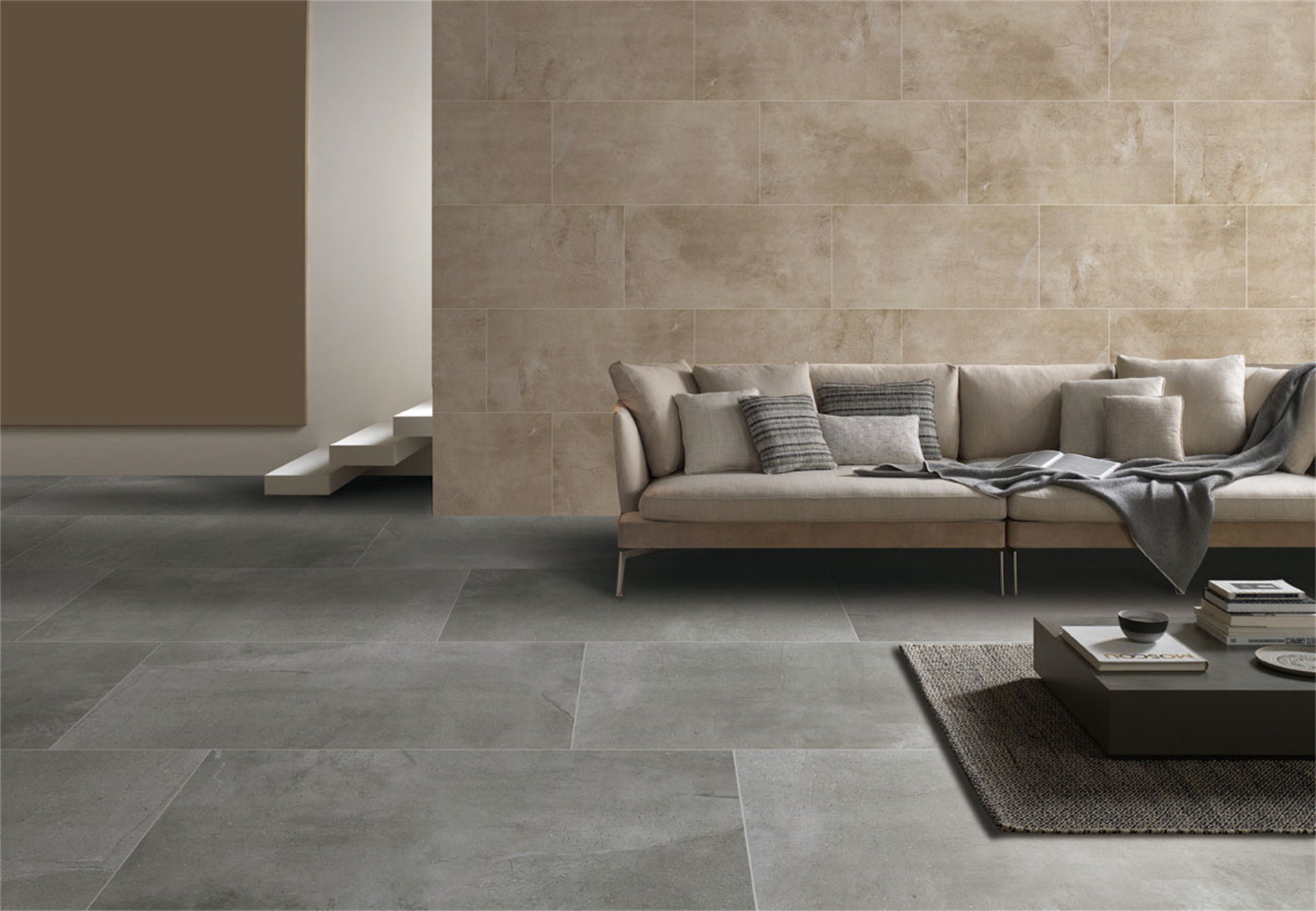 porcelain tile flooring