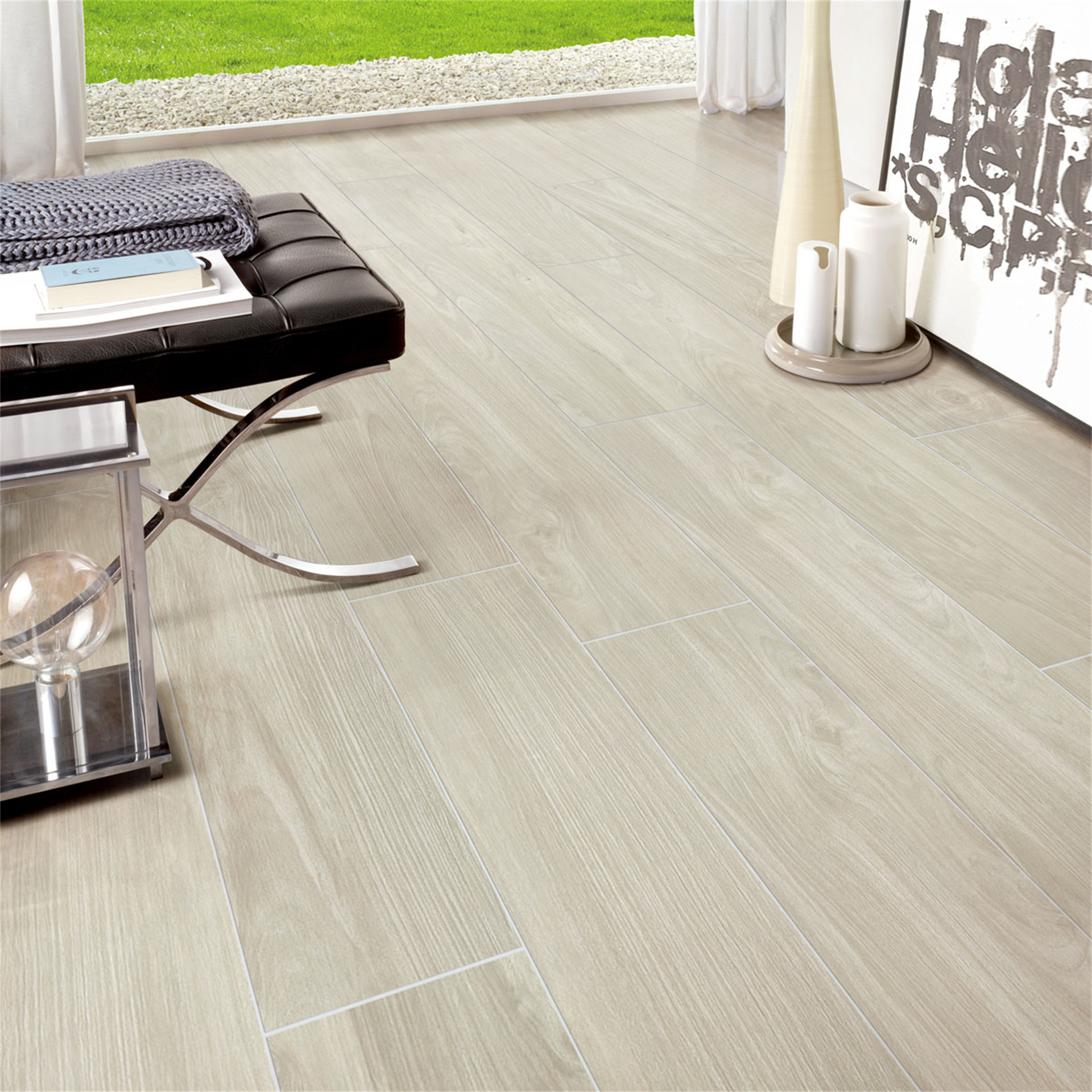 porcelain tile flooring