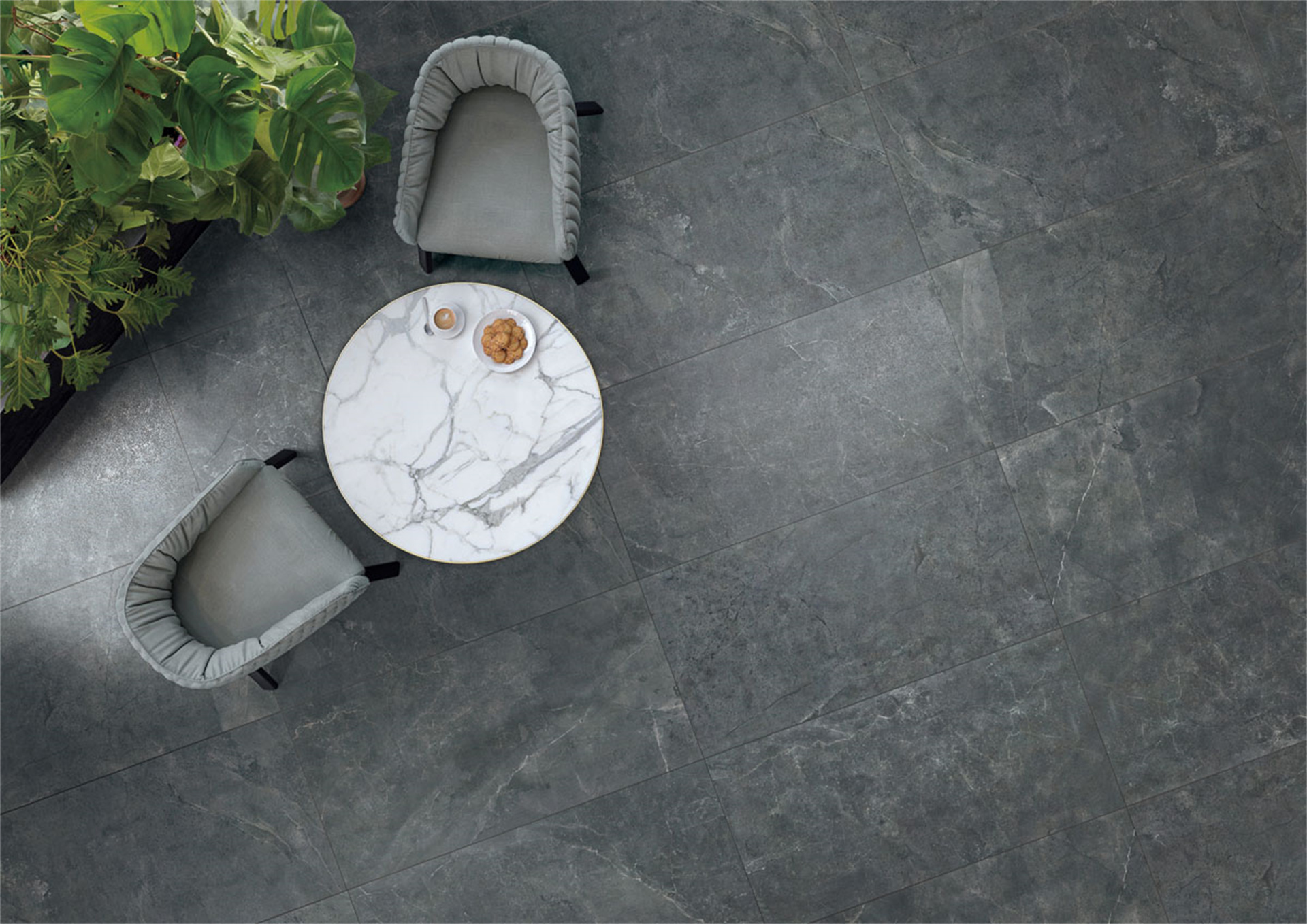 grey porcelain tile