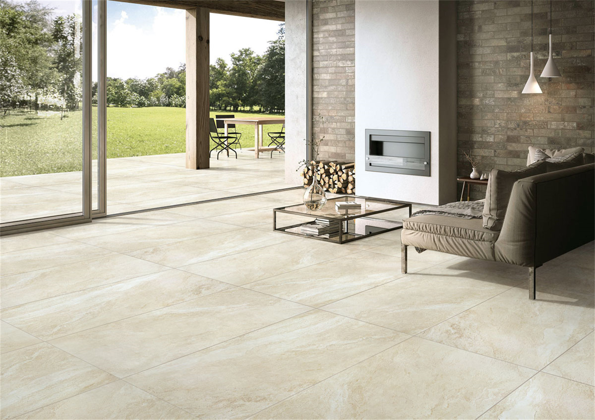 polished porcelain floor tiles