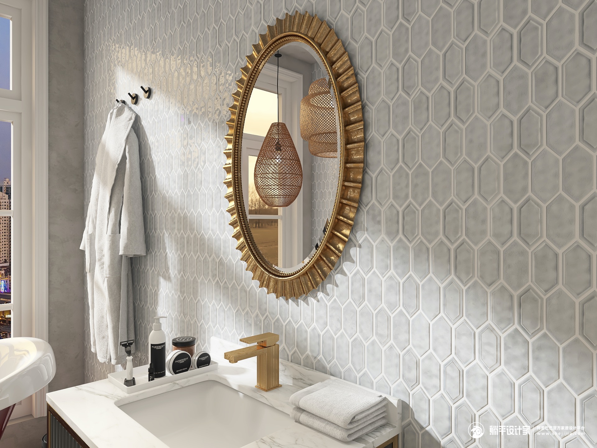 mosaic bathroom tiles