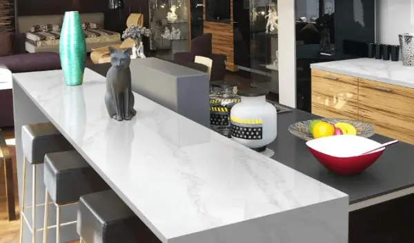 Are White Gloss Kitchen Worktops Practical?