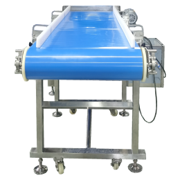 Easy to Remove and Install PU Flat Belt Conveyor