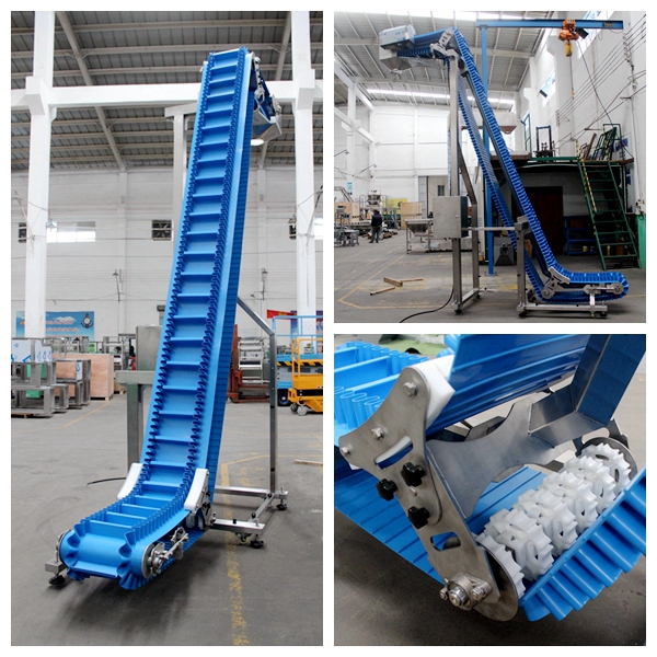 High Sanitary Inclined Easy-to-clean PU Belt Conveyor