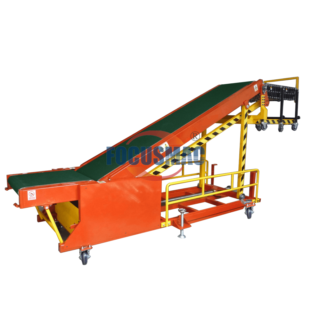 Expandable Loading Conveyor for Truck Loading and Unloading