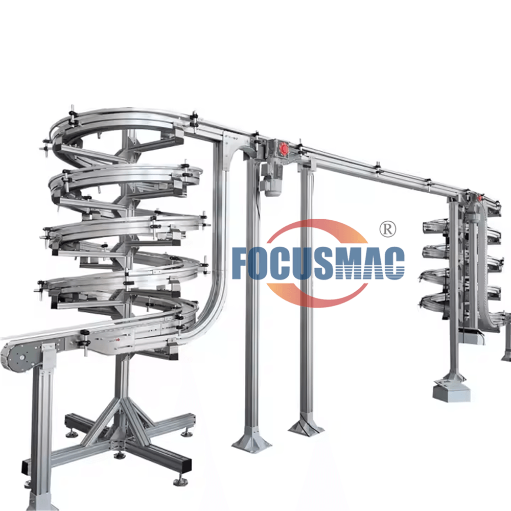 Upward Transport Flexible Chain Conveyor