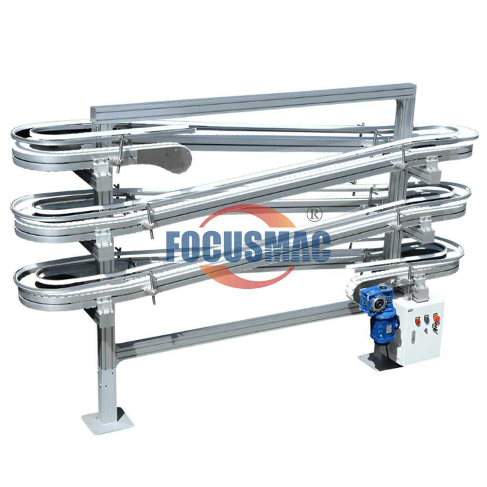 Upward Transport Flexible Chain Conveyor