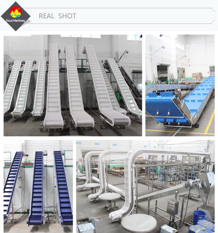 China Professional Cleated Belt Conveyor