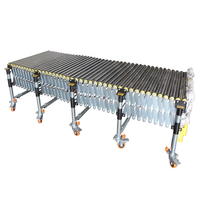 No-power Flexible gravity Roller Conveyor